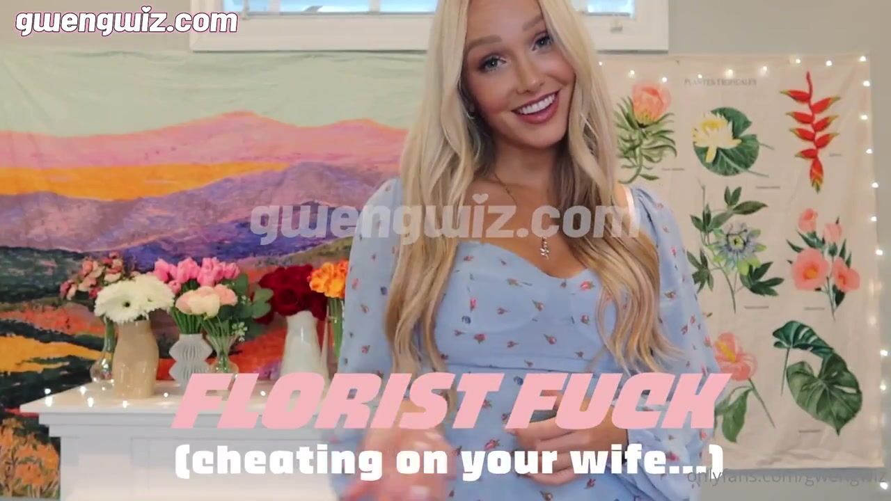 GwenGwiz Nude Florist Fuck Porn Video