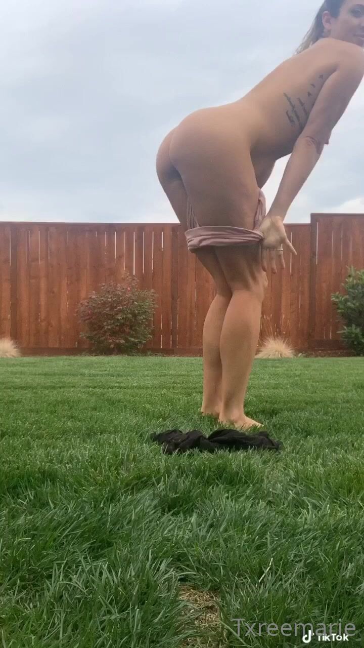 txreemarie naked outdoors